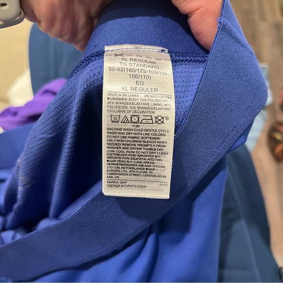 Skort Bundle Women's XL Nike Purple Skort GapFit Blue Skort Athletic Sporty - Picture 5 of 10